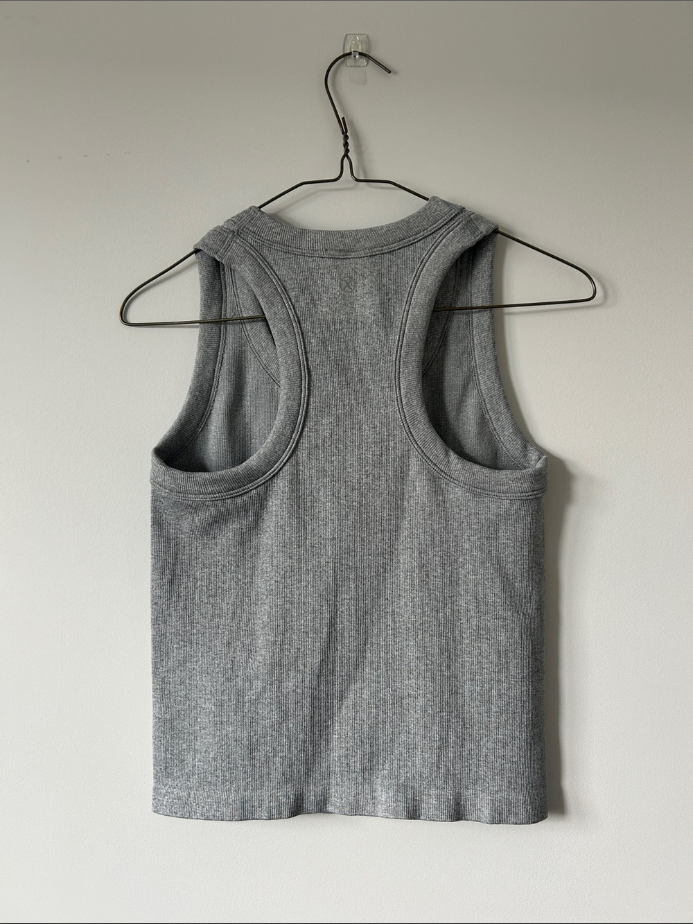 Reflex Light Gray Racerback Tank Top - Picture 4 of 4